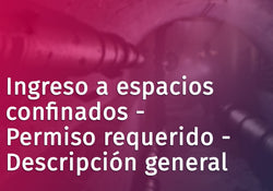 Confined Space Entry - Permit Required Overview