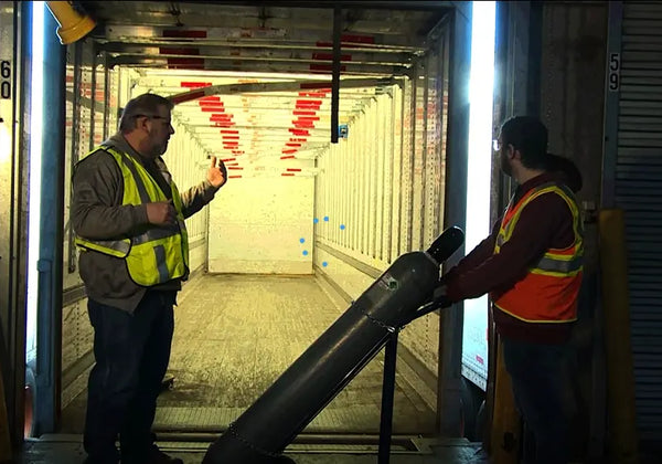 Compressed Gas Cylinders in Transportation and Warehouse Environments