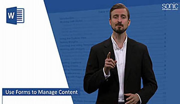 Microsoft Word 2016 Level 3.6: Using Forms to Manage Content - Training Network