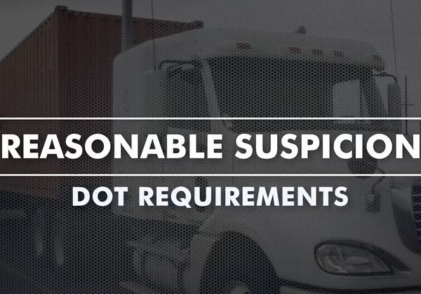 DOT Reasonable Suspicion Training