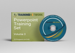 Complete PowerPoint Training Program Set On DVD Vol 3