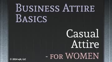 Business Attire Basics for Women: Casual Attire