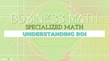 Specialized Math: Understanding ROI