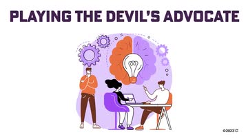 Playing the Devil's Advocate