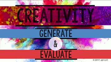 Creativity: Generate and Evaluate