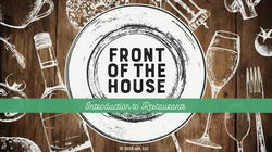 Front of the House: Introduction to Restaurants
