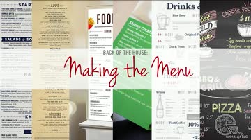 Back of the House: Making the Menu