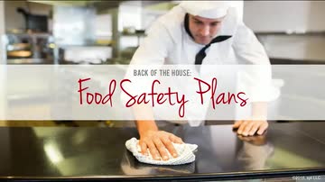 Back of the House: Food Safety Plans