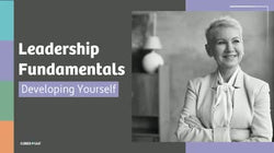 Leadership Fundamentals: Developing Yourself