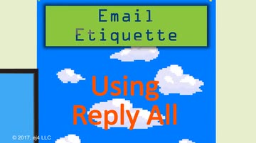 Email Etiquette: Using Reply All