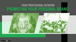 Your Professional Network: Promoting Your Personal Brand