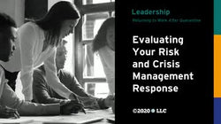 Leadership: Evaluating Your Risk and Crisis Management Response