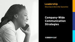 Leadership: Company-Wide Communication Strategies