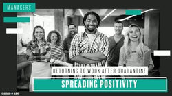 Managers: Spreading Positivity
