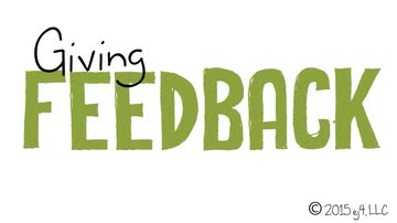Giving Feedback