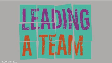Leading a Team: 01. Leading a Team