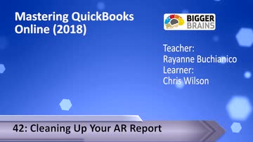 Mastering QuickBooks Online (2018): Cleaning Up Your AR Report