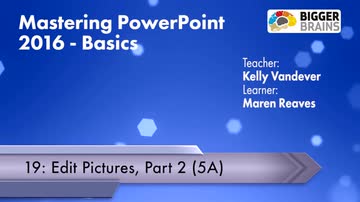 Mastering Powerpoint 2016: Picture Styles