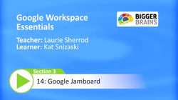 Google Workspace Essentials: Google Jam board
