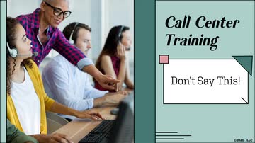 Call Center Training: Don’t Say This!
