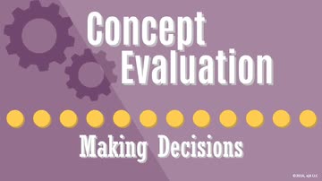 Concept Evaluation: 03. Making Decisions
