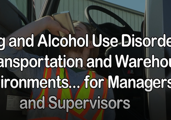 Drug and Alcohol Use Disorders in Transportation and Warehouse Environments for Managers and Supervisors