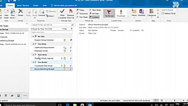 Microsoft Outlook 2016 Level 2.7: Managing Activities by Using Tasks - Training Network
