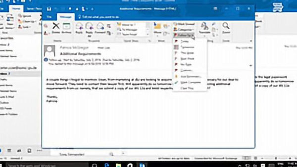 Microsoft Outlook 2016 Level 1.5: Organizing Messages - Training Network