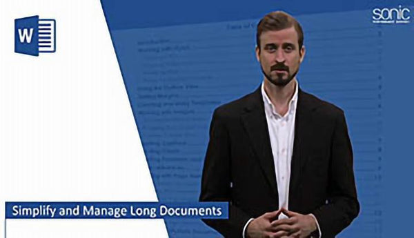 Microsoft Word 2016 Level 2.6: Simplifying and Managing Long Documents - Training Network