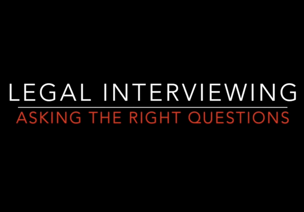 Legal Interviewing: Asking The Right Questions - Ban The Box Version