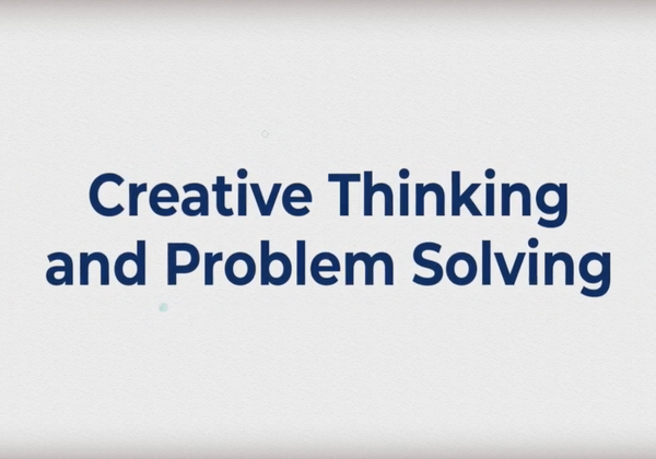Creative Thinking And Problem Solving