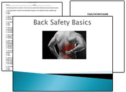 Back Safety Training PowerPoint Program - Training Network